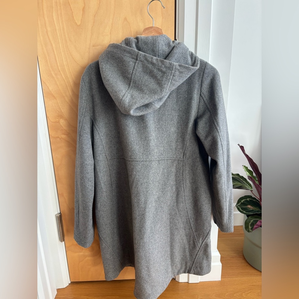 Pendleton Gray Wool Parka Coat - Small Petite - image 10